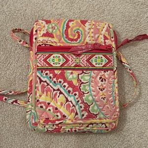 Vera Bradley Capri Melon Pink Crossbody Bag in Excellent Condition